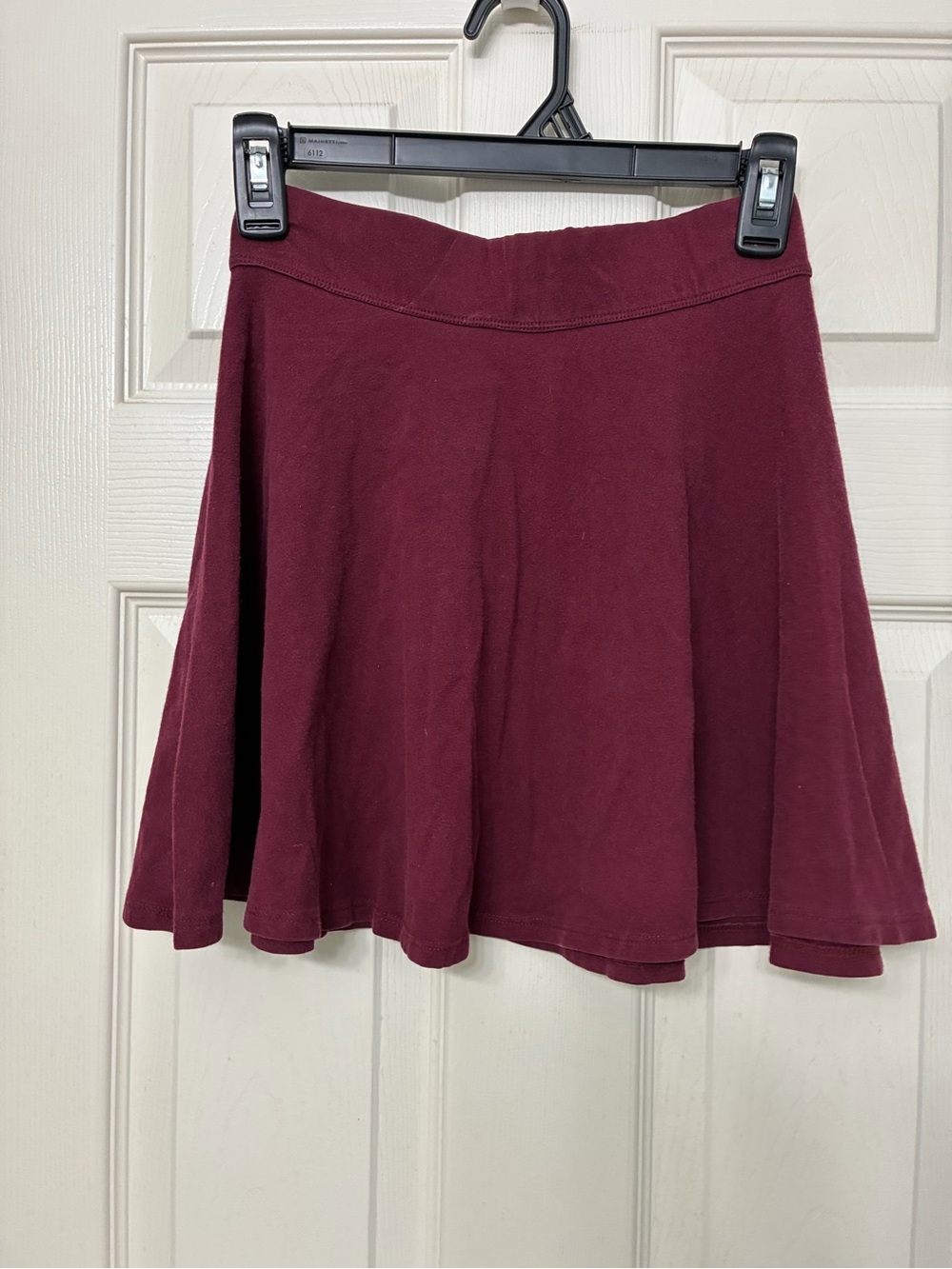 Hollister Wine Red Skater Skirt